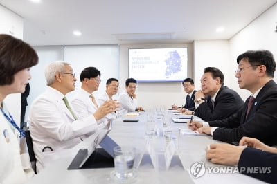 尹 "의료개혁, 국민·의료인 중 어느 한쪽 희생 강요 아냐"