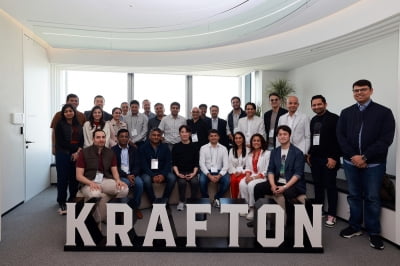 크래프톤, 인도 청년 기업인들 만나 게임·AI 전략 논의