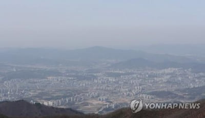 강원 영서남부 원주·횡성·평창·영월·정선 미세먼지주의보