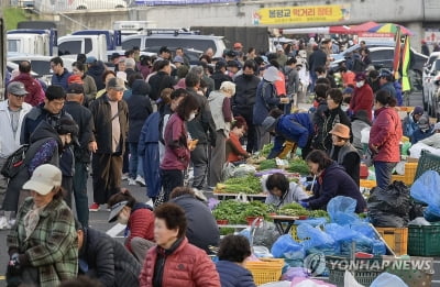 30주년 맞은 원주시 농업인 새벽시장 개장…80억원 매출액 목표