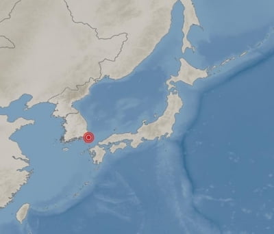 부산과 약 50㎞ 떨어진 대마도 바다서 규모 3.9 지진(종합2보)