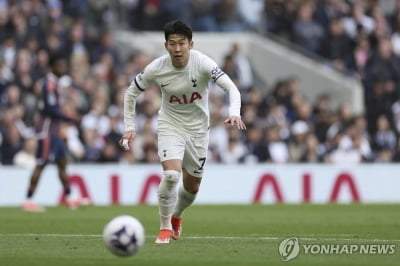 보름 쉰 손흥민, 28일 아스널과 북런던더비서 EPL 10-10 재도전