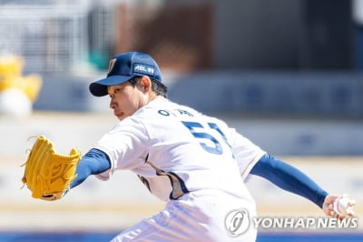 강인권 NC 감독 "이재학, 구종 변화 긍정적…커터 믿고 던지길"