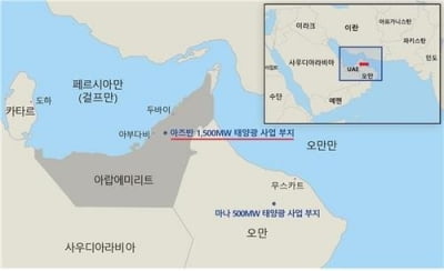 서부발전 추진 UAE 태양광발전 전력, 발주처가 30년간 전량 구매