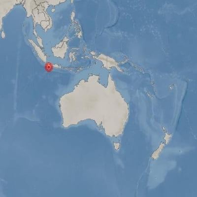 인도네시아 반자르 남쪽 바다서 규모 6.1 지진 발생