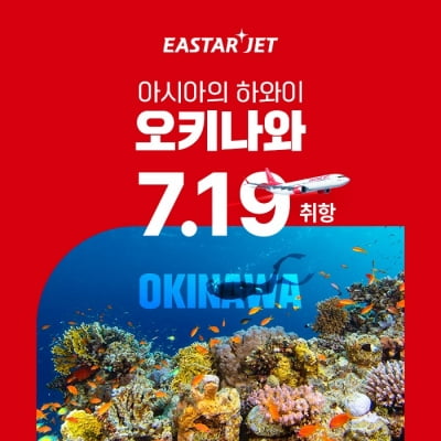 이스타항공, 인천~오키나와 뜬다…7월 19일부터 매일 운항