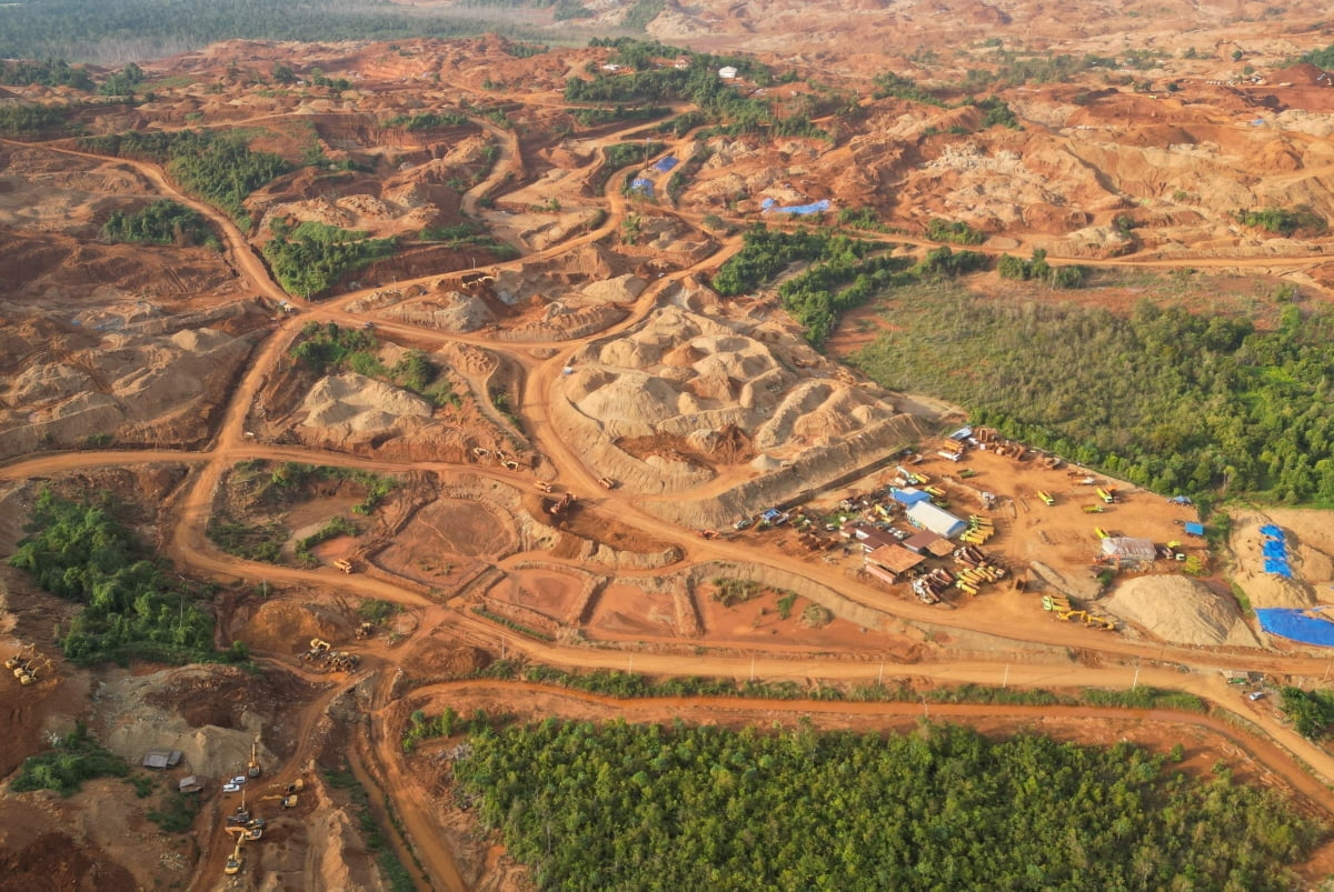 인도네시아 코나웨우타라에 있는 니켈 생산지의 모습(사진=AFP)