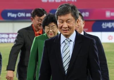 정몽규, 4선 도전?…아시아축구연맹 집행위원 단독 출마