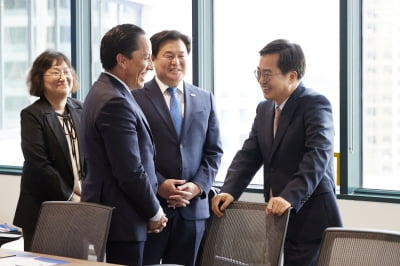 김동연 경기도지사, 미국 샌디에이고 시장과 '협력 발전 방안' 논의