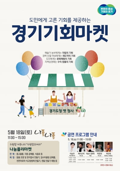 경기도,옛 경기도청사에서 '경기 기회마켓' 개최