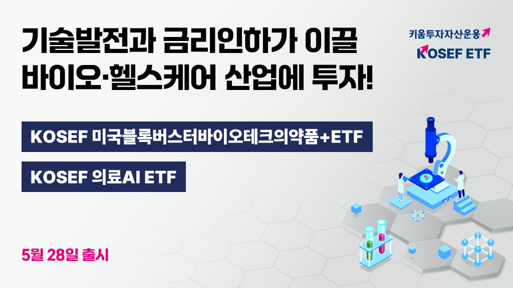 키움운용 '글로벌 빅파마·국내 의료AI ETF' 출시