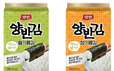 "'양반김' 한묶음 1만원 돌파할듯"…CJ씨푸드·사조씨푸드 급등