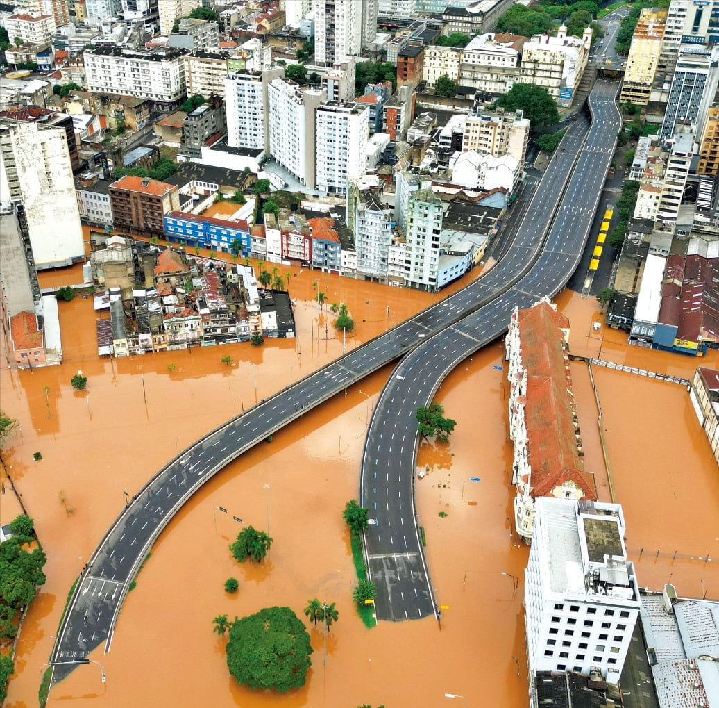 [포토] 브라질 80년 만에 최악 홍수  