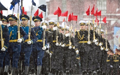 [포토] 79주년 전승절…푸틴 "위협 허용 안해"