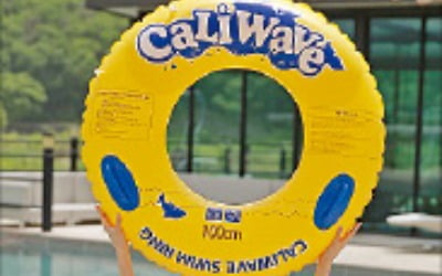 단일 품목 40만개 이상 팔린 '캘리웨이브 물놀이 튜브'