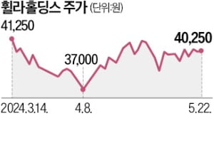 '한소희 운동화'로 반등 노리는 휠라