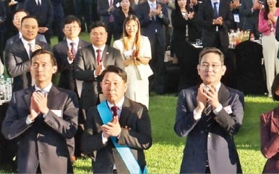 [포토] 대기업·중소기업 '원팀 코리아'…용산서 3년째 중기인대회