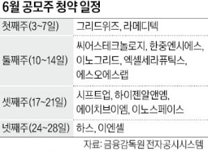 스팩 빼고도 13곳 청약…6월 내내 카지노 슬롯 머신 규칙 쏟아진다