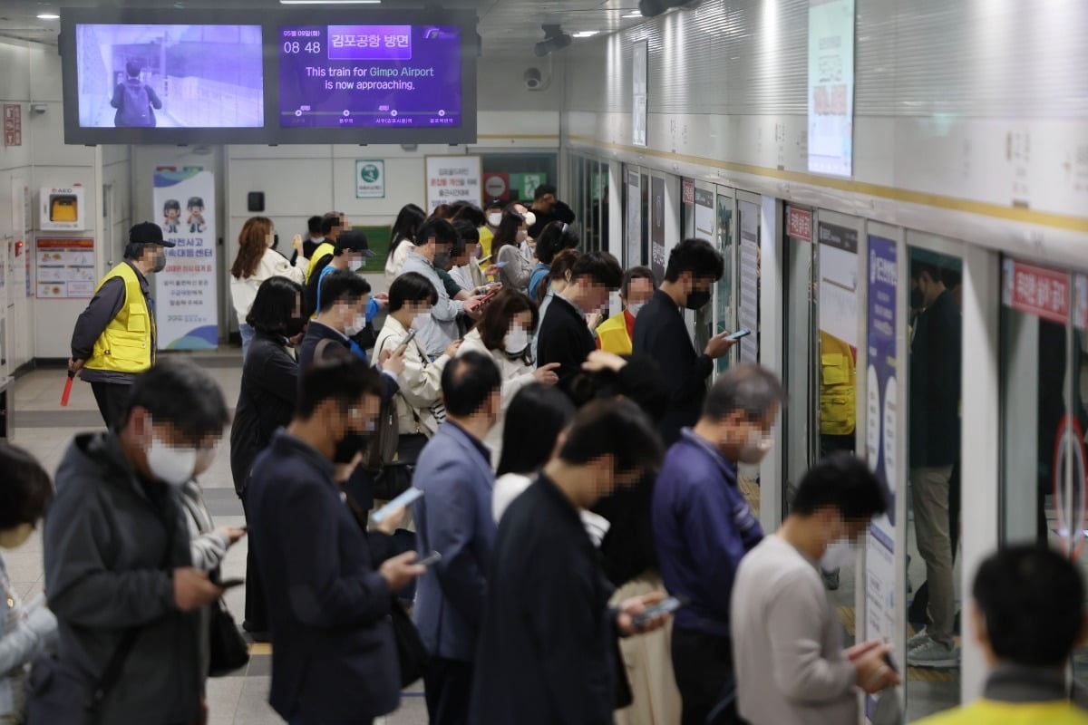 김포골드라인 고촌역 전경. 사진=한경DB