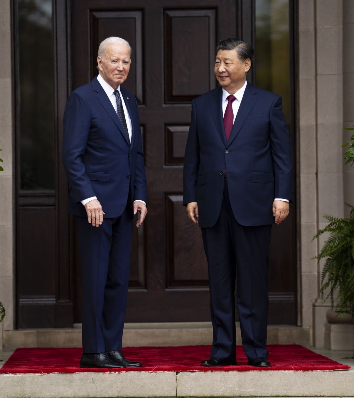 조 바이든 미국 대통령과 시진핑 중국 주석이 지난해 APEC 정상회담을 위해 만난 모습. 사진=연합뉴스