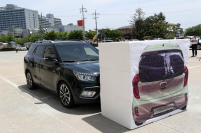 블랙박스 영상대로 "할머니, 액셀 밟지 않았다"…강릉 급발진 재연결과 공개