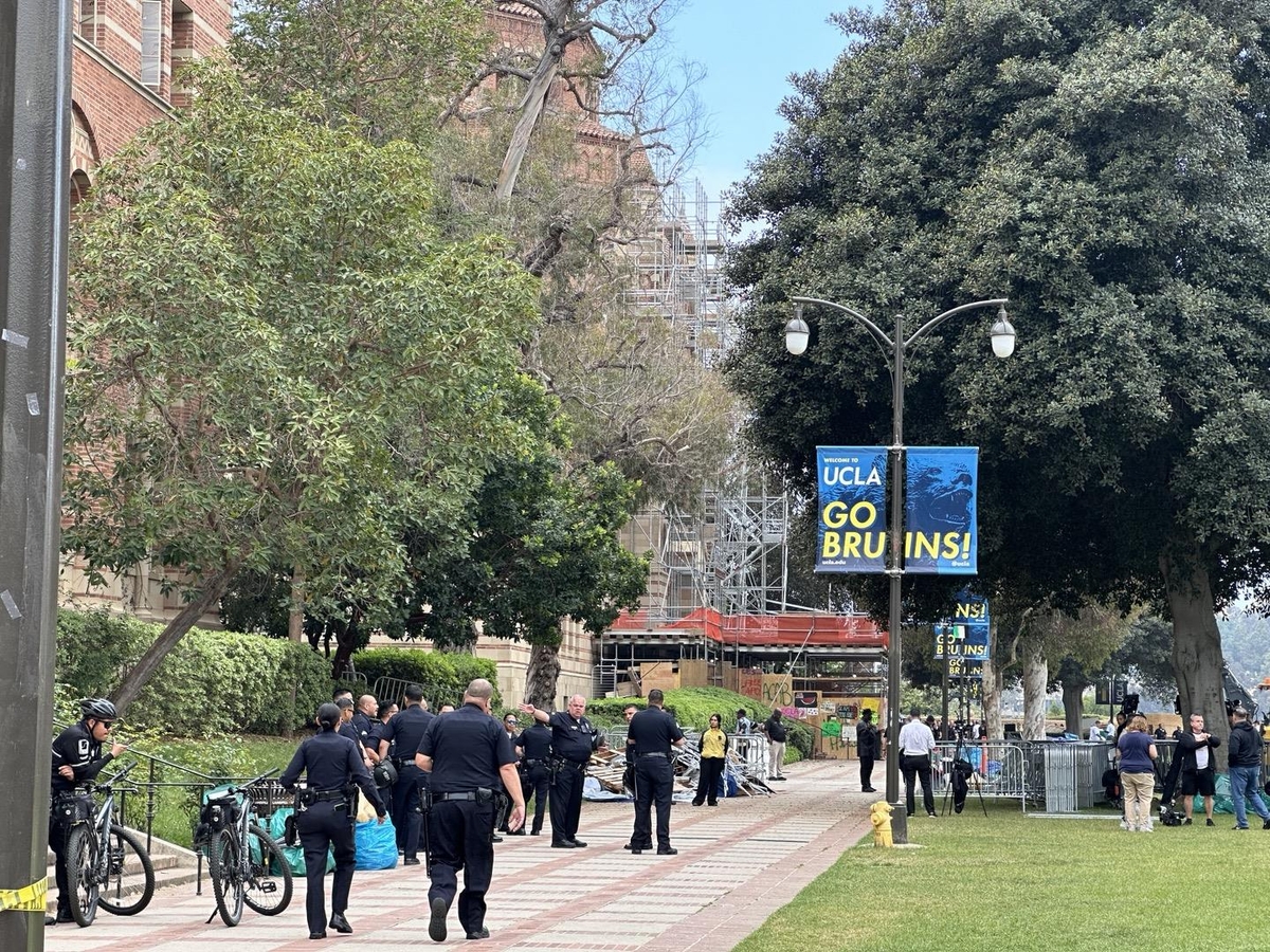 [르포] 경찰진입 부른 UCLA 친팔시위 유혈사태…정상화까진 시간 걸릴듯