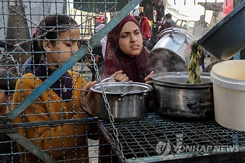 가자지구 굶주림 한계 넘었다…WFP "북부 이미 전면적 기근"