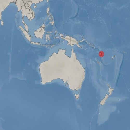 바누아투 루간빌 동북동쪽 바다서 규모 6.1 지진 발생