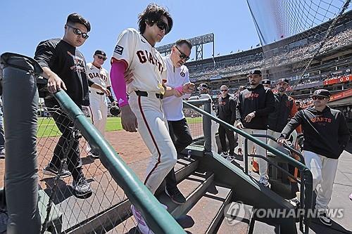 '어깨 탈구' 부상과 마주한 SF 이정후…당분간 결장 불가피