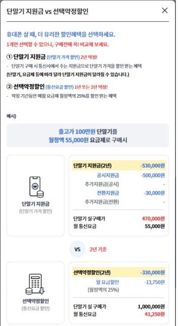 '스마트초이스' 개편…"내게 딱 맞는 스마트폰 요금제 추천"