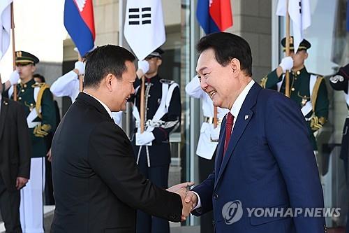 한-캄보디아, 전략적동반자 관계로…'담대한 구상'도 공감(종합2보)