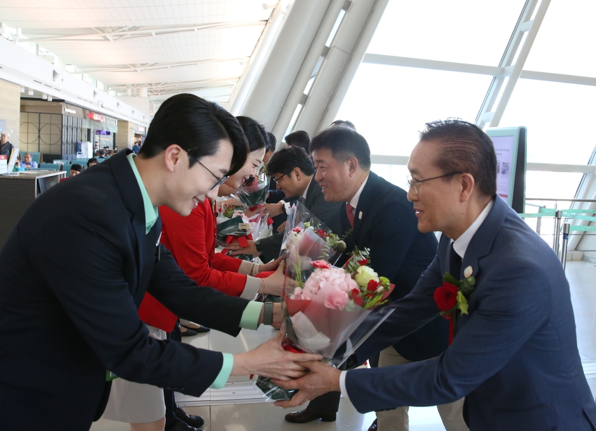 티웨이항공, 인천∼자그레브 취항…"첫 항공편 97% 탑승률 기록"