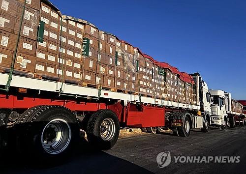 유엔 "가자지구 남쪽 구호창고 비었다"…200만명 위기