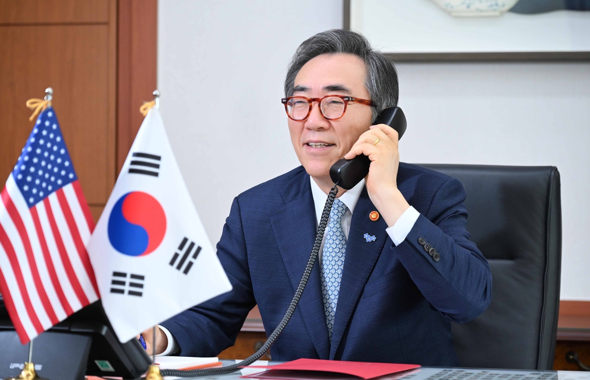 한미 외교장관 통화…조태열 방중 결과·북한문제 논의