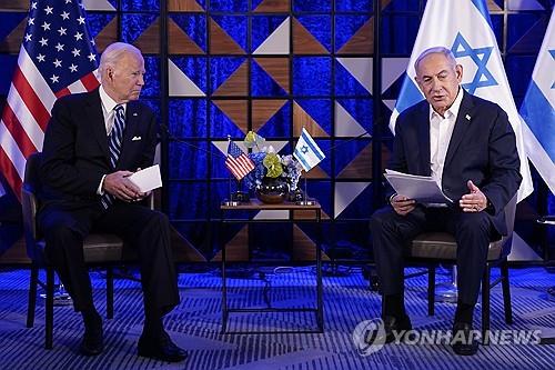 ICC 체포영장 청구에 네타냐후 편든 바이든…꼬이는 재선 전략