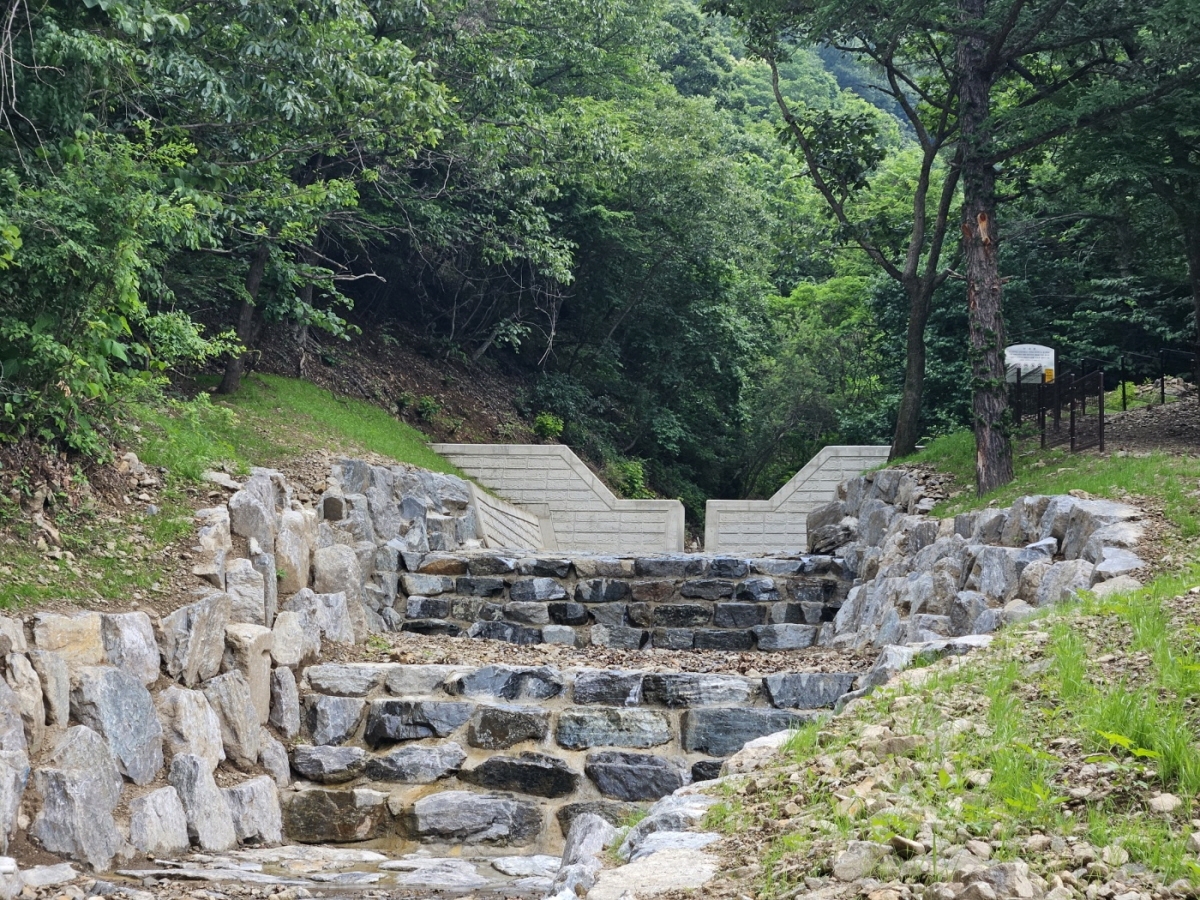 고양시, 집중 호우 대비 산사태 취약 지역에 사방댐 건설