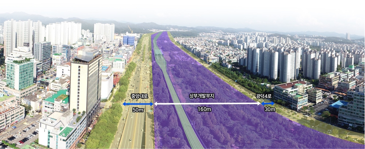 안산시 "안산선 5.47㎞ 구간 지하화 뒤 상부 70만㎡ 개발 추진"