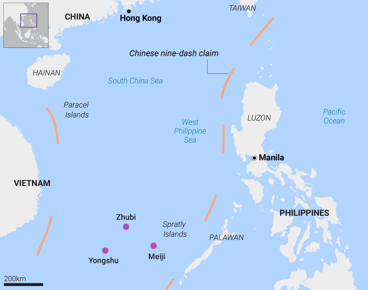 中, 남중국해 인공섬 3곳에 대형해저터널 만들듯…새 분쟁 씨앗?