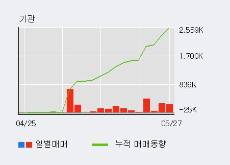 '미코' 52주 신고가 경신, 기관 13일 연속 순매수(231.6만주)