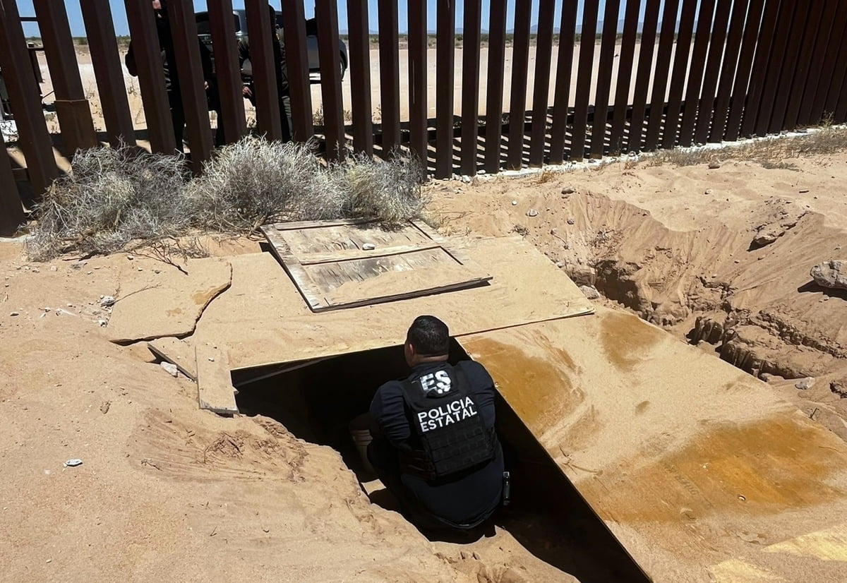 美접경 멕시코에 수상한 땅굴…"이주민·마약 이동 경로?"