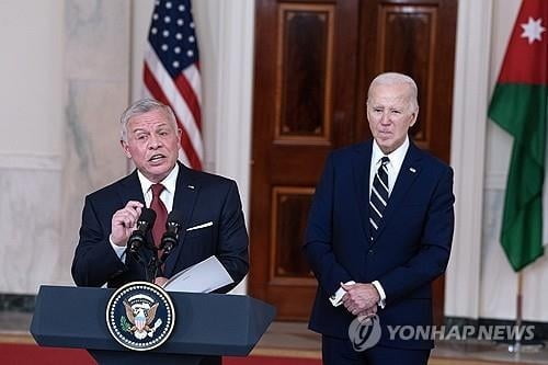 라파 공격 임박 속 바이든-요르단 국왕 만난다