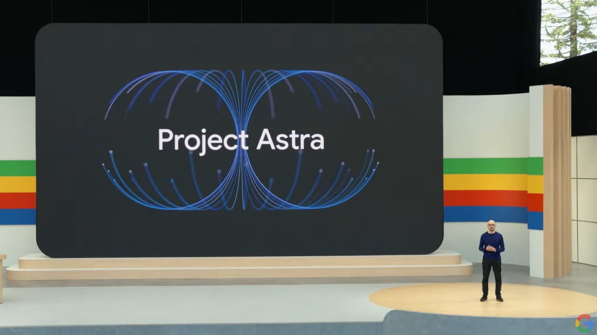 데미스 하사비스 구글딥마인드 공동 창업자가 AI 비서 '프로젝트 아스트라'를 소개하고 있다