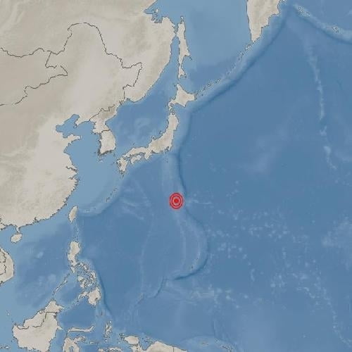 일본 남쪽바다 규모 6.0 지진 발생