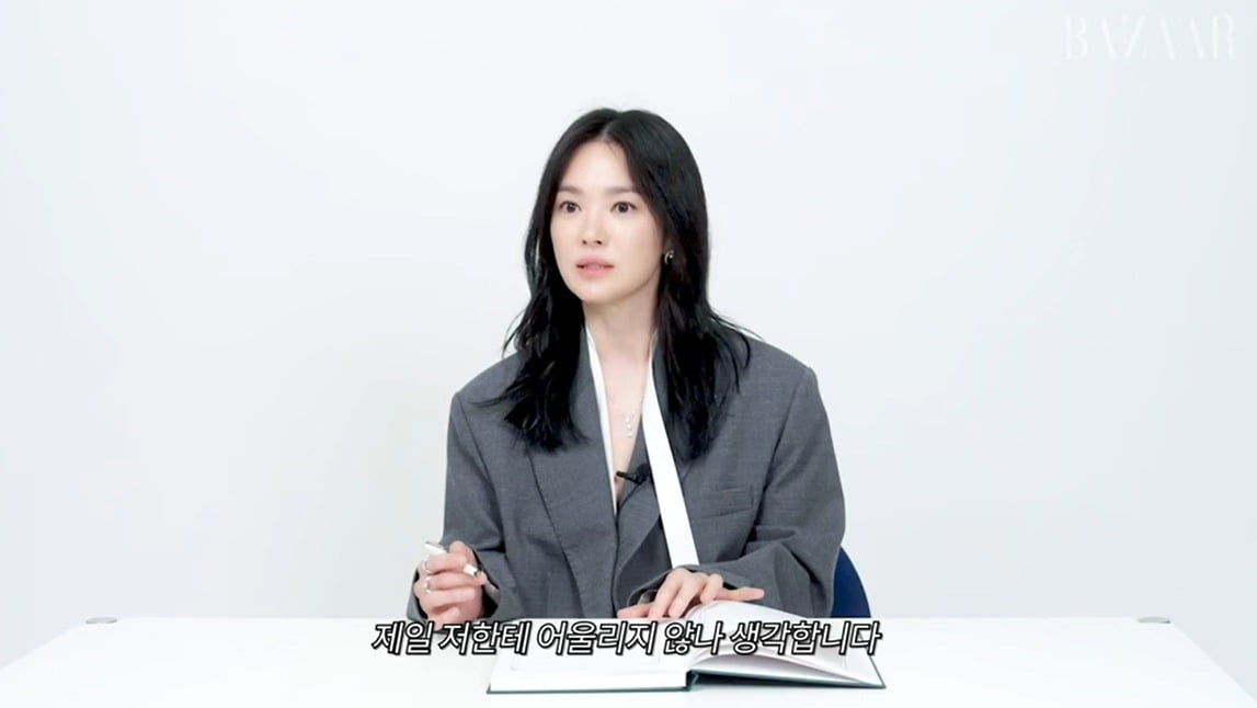 Song Hye-kyo "As I get older, my bangs don't suit me"