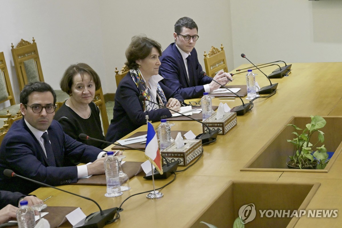 프랑스 외무, '가자 휴전 협상장' 이집트 방문