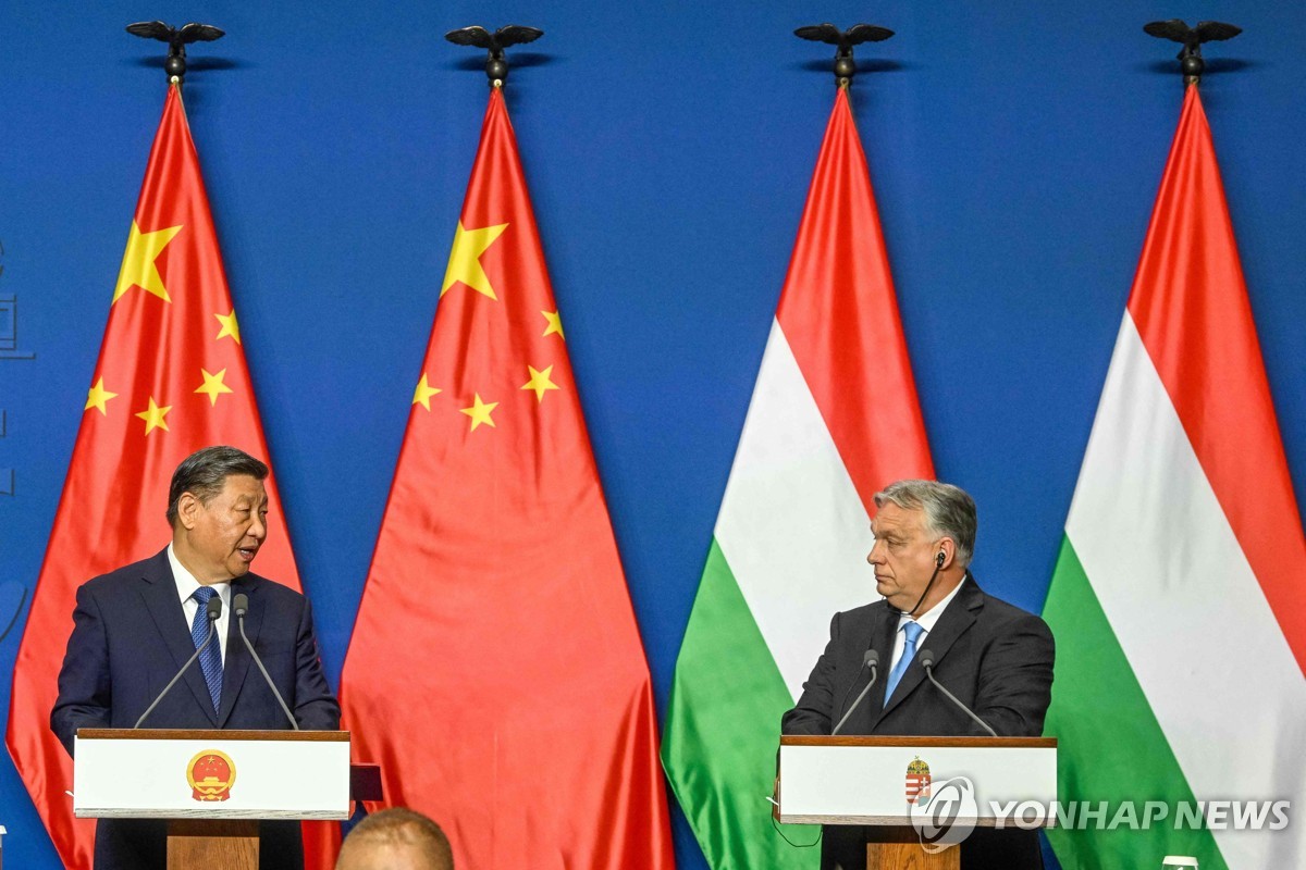 시진핑 "헝가리, 中-EU관계 역할" 오르반 "中,다극화 질서 기둥"(종합)