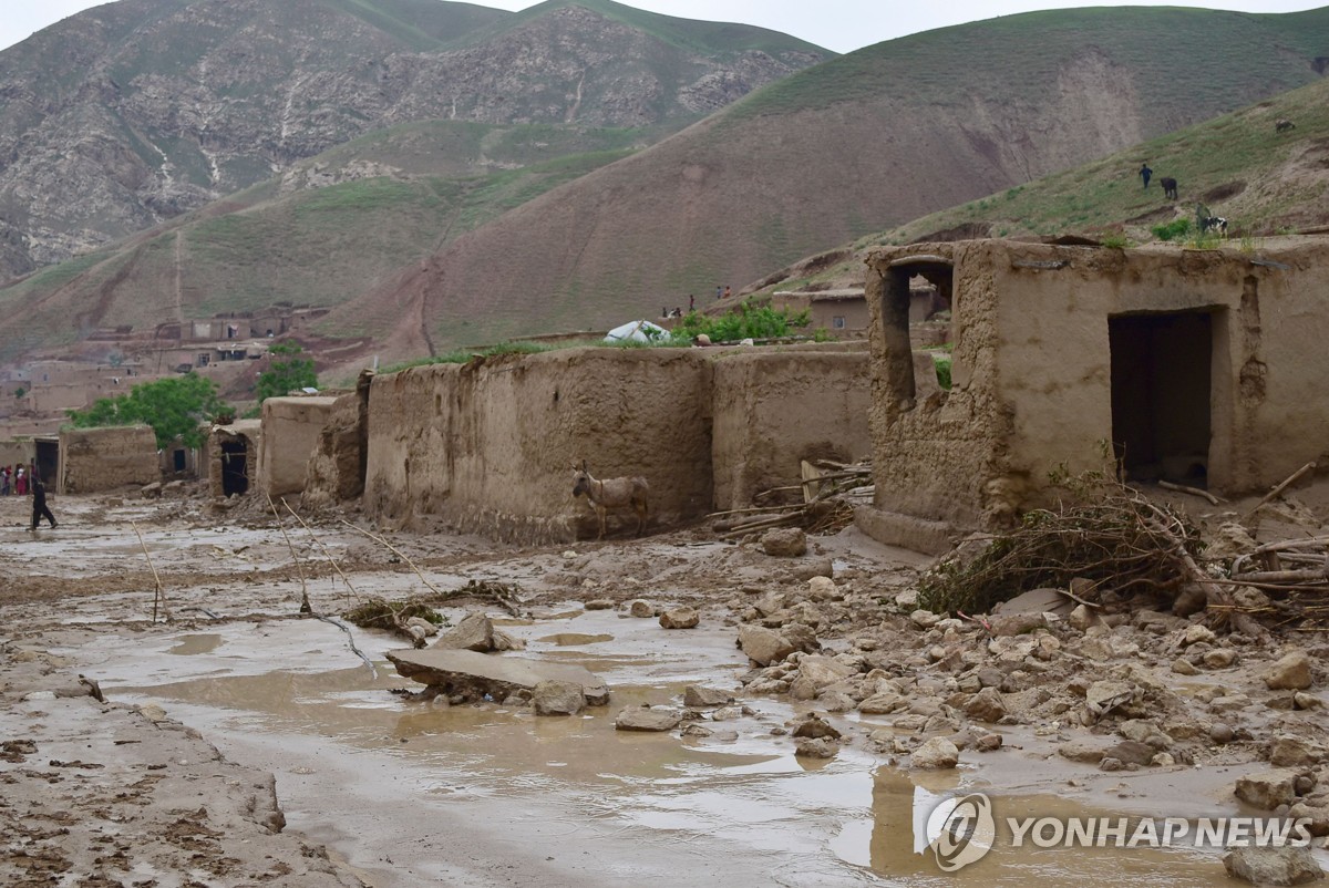 아프간 북부서 홍수로 200여명 숨지고 주택 수천채 파손(종합)