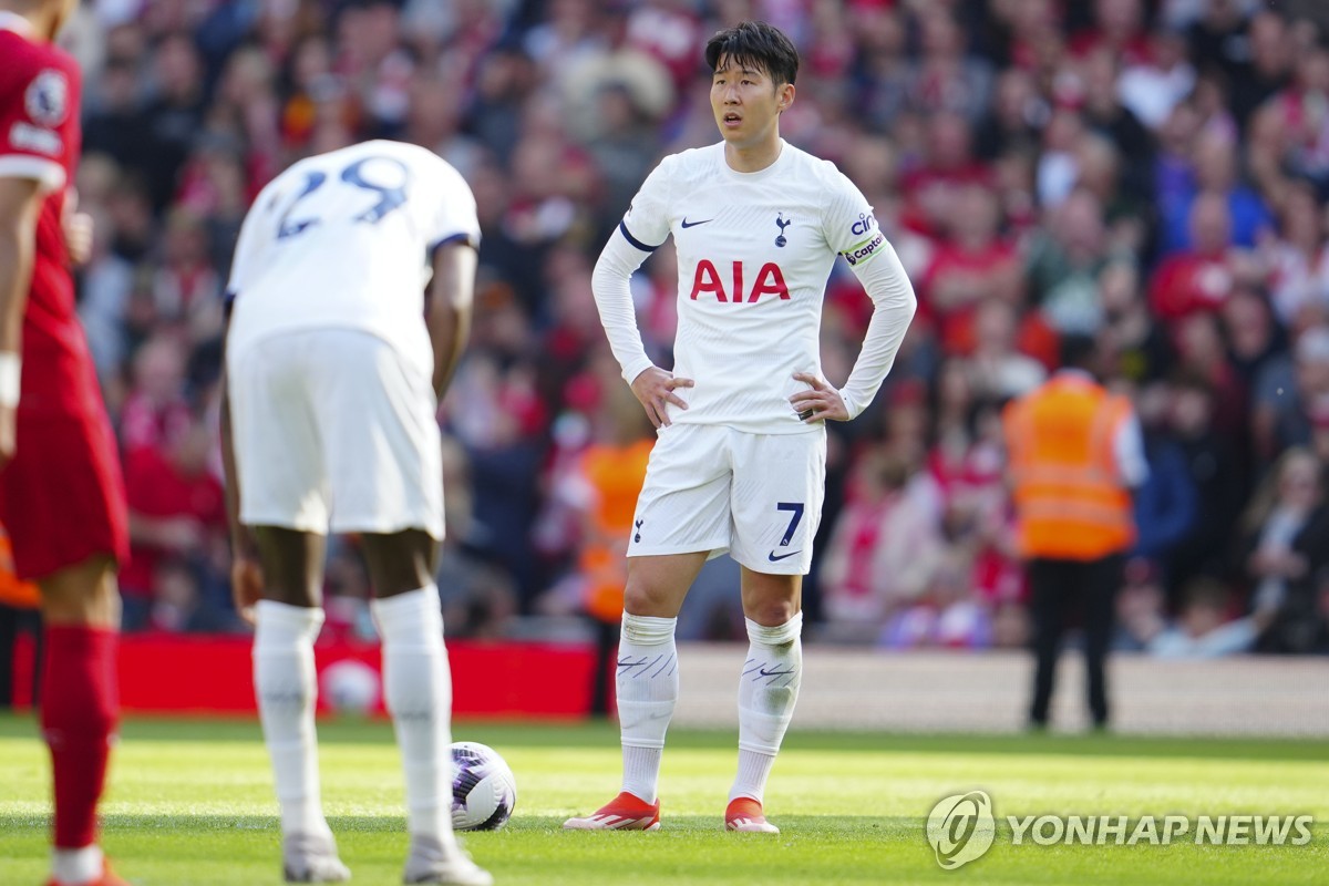 손흥민 EPL 통산 120호골에도…토트넘 4위 가능성 사실상 사라져