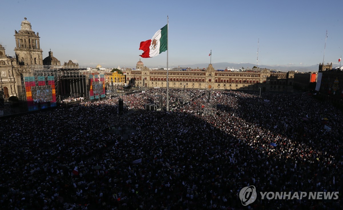 내달 2일 '마초 사회' 멕시코에서 첫 여성 대통령 나온다