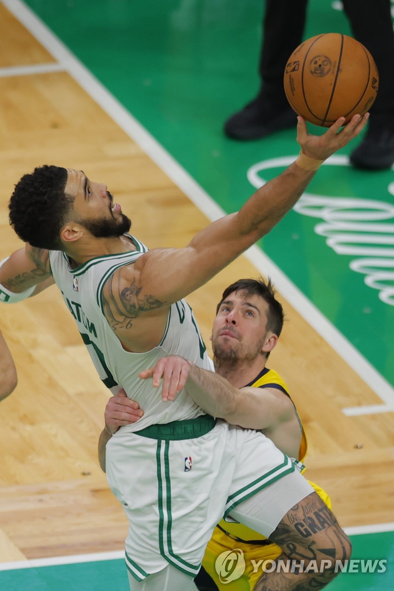 NBA 보스턴, 연장전서 인디애나 제압…동부 결승서 먼저 1승